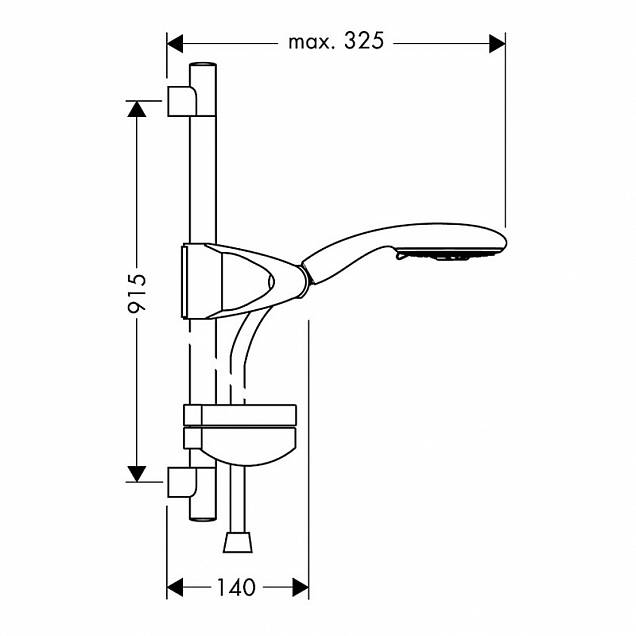 Фотография товара Hansgrohe Raindance 27885000