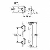 Смеситель  для душа Grohe Atrio 26003000