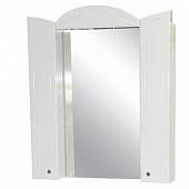 Шкаф-зеркало 80 см, белый, Илона 80 П-Ило02080-011Св