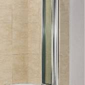 Шторка на ванну 100 см, стекло прозрачное, RGW Screens SC-23 03112310-11