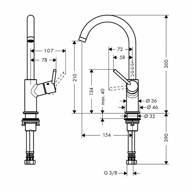 Фотография товара Hansgrohe Talis S2    32080000