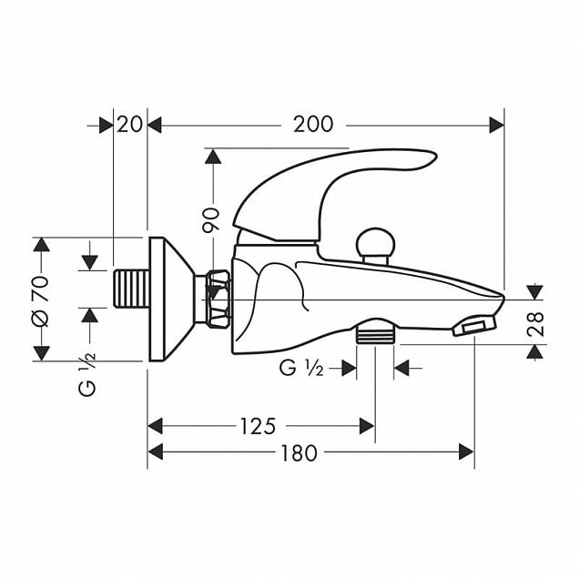 Фотография товара Hansgrohe Focus E   31740000