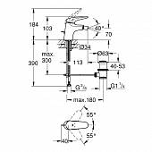 Смеситель для биде (д.к) Grohe Eurostyle 23720003