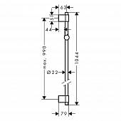 Штанга для душа Hansgrohe Unica 27356000