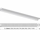 Решетка Alcaplast Pure PURE-550M