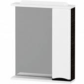 Шкаф-зеркало 65 см, белый/венге, правый, Am.Pm Like M80MPR0651VF