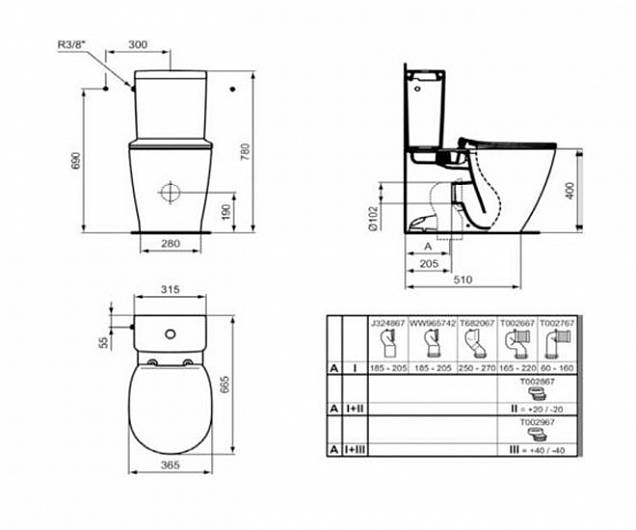 Фотография товара Ideal Standard Connect   E039701