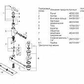 Смеситель для биде (д.к) Grohe Lineare 33848000