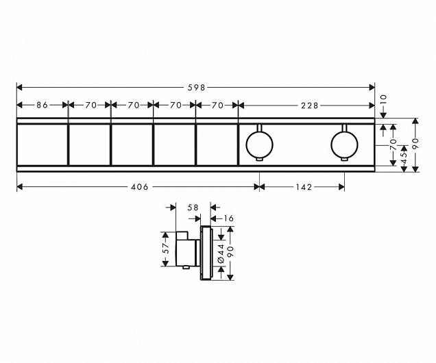 Фотография товара Hansgrohe RainSelect 15382000