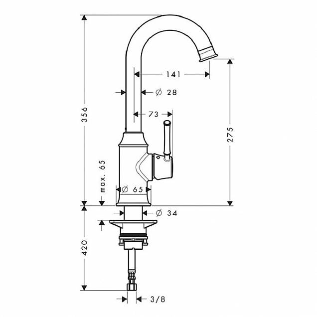 Фотография товара Hansgrohe Talis Classic 14858000