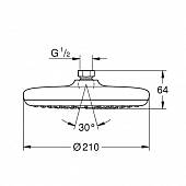 Верхний душ Grohe Tempesta 26408000