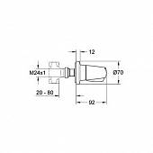 Вентиль для душа Grohe Chiara 19838000