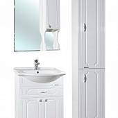 Зеркало-шкаф, белый, Bellezza Кантри 65 R