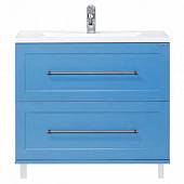 Комплект мебели напольный 70 см, голубая матовая, Misty Марта 70 П-Мрт01070-061-K