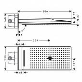 Верхний душ Hansgrohe Rainmaker Select 24001600