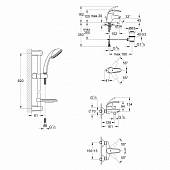 Комплект смесителей Grohe Eurosmart 117921