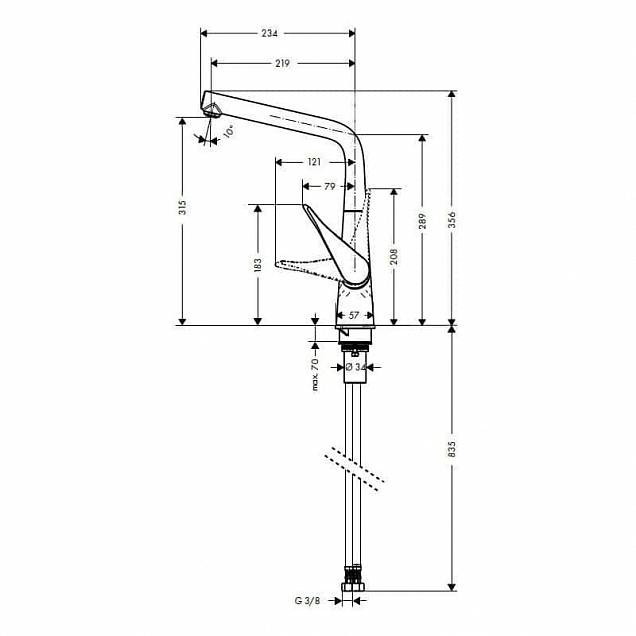 Фотография товара Hansgrohe Metris   14822000