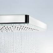 Верхний душ, белый/хром, Hansgrohe Rainmaker Select 24017400