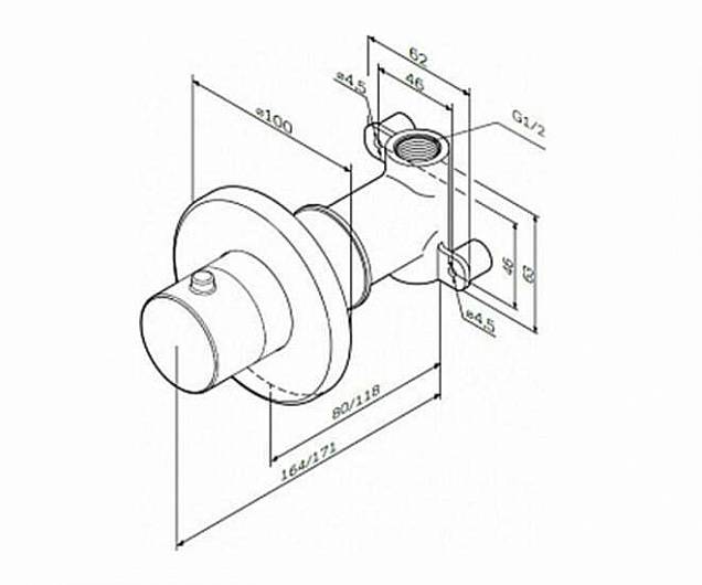 Фотография товара Am.Pm No design line AmPm F0800200