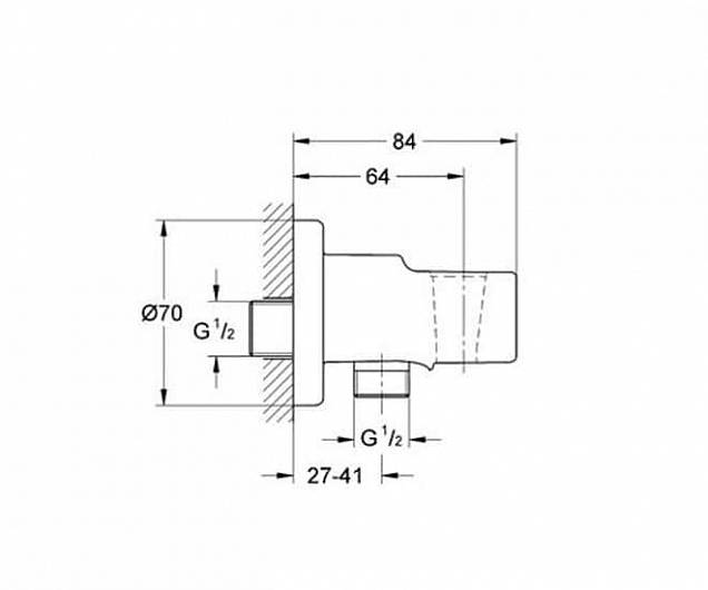 Фотография товара Grohe BauCurve 122270Gr