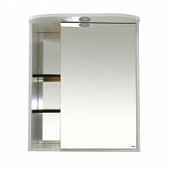 Шкаф-зеркало 60 см, белый/венге, правый, Misty Венера 60 R П-Внр04060-25СвП