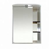 Шкаф-зеркало 80 см, белый/венге, левый, Misty Венера 80 L П-Внр04080-25СвЛ