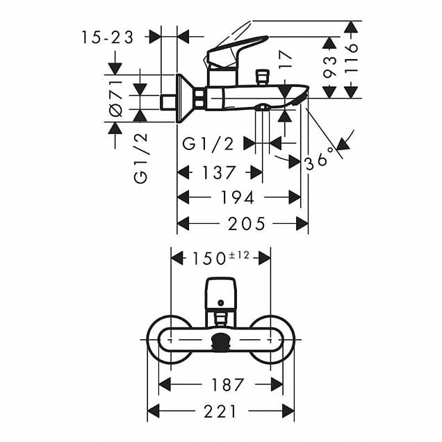 Фотография товара Hansgrohe Logis Loop 71244000