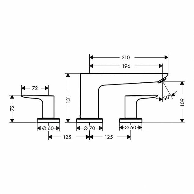 Фотография товара Hansgrohe Talis E 71747000