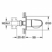 Вентиль Grohe Grohtherm 1000 New 19981000