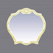Зеркало 100 см, белое сусальное золото, Misty Tiffany 100 Л-Тиф02100-391