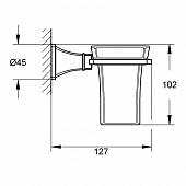 Стакан Grohe Grandera 40626000