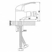 Смеситель для биде Rossinka A A35-51