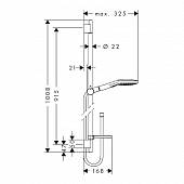 Душевой гарнитур Hansgrohe Raindance 26621000