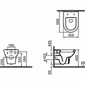 Унитаз Vitra Zentrum 5785B003-0075