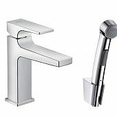 Смеситель для раковины (д.к), хром, Hansgrohe Metropol 32522000