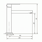 Смеситель для кухни Migliore Kvant ML.KVT-2799.CR