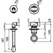 Смеситель для раковины, розовое золото, Webert Opera OA830606980