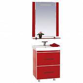 Комплект мебели 80 см, красная кожа, Misty Гранд Lux 80 Croco Л-Грл01080-049П2ЯКр-K