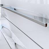 Комплект мебели 80 см, белая, Aqwella Милан Mil.01.08/2n/W-K