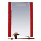 Зеркало 60 см, красная кожа, Misty Гранд Lux 60 croco Л-Грл02060-049Кр