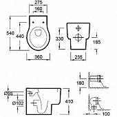 Унитаз Jacob Delafon Formilia E4772-00