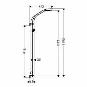 Душевой гарнитур Hansgrohe Rainbow 27876000