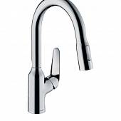 Смеситель для кухни 183 мм, выдвижной излив Hansgrohe M429-H180 71801000