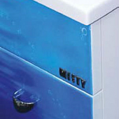 Комплект мебели 75 см, синий, Misty Дельфин 75 П-Дел01075-221Пр-K