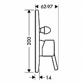 Смеситель для ванны Hansgrohe Talis S2 32646000