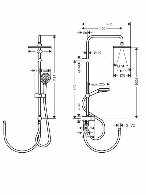 Фотография товара Hansgrohe Vernis Shape 26282000