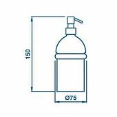 Дозатор для жидкого мыла Bagno & Associati Grand Hotel GH80892