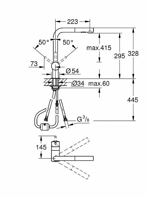 Фотография товара Grohe Minta 30274DL0Gr