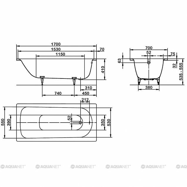 Фотография товара Kaldewei Saniform Plus 111800013001