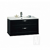 Комплект мебели 80 см, ясень черный, Акватон Леон 80 1A186301LBPT0-K
